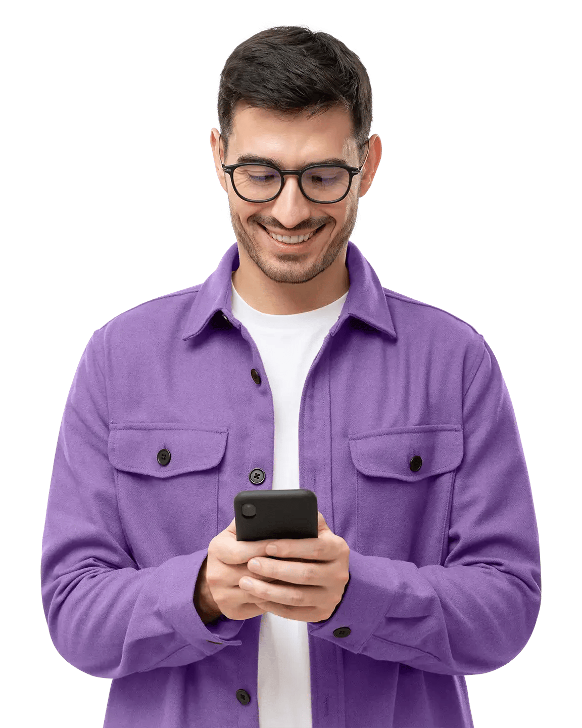 dude_purple_shirt_phone