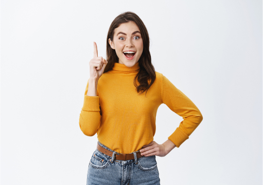 i-got-it-excited-brunette-girl-having-idea-raising-finger-eureka-sign-smiling-amazed-say-suggestion-standing-against-white-background